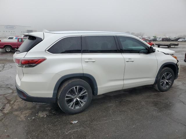 Vin: 5tdkkrfh6gs163229, lot: 44077675, toyota highlander xle 20163