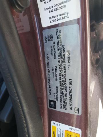 2021 CHEVROLET SPARK LS - KL8CB6SA7MC713071