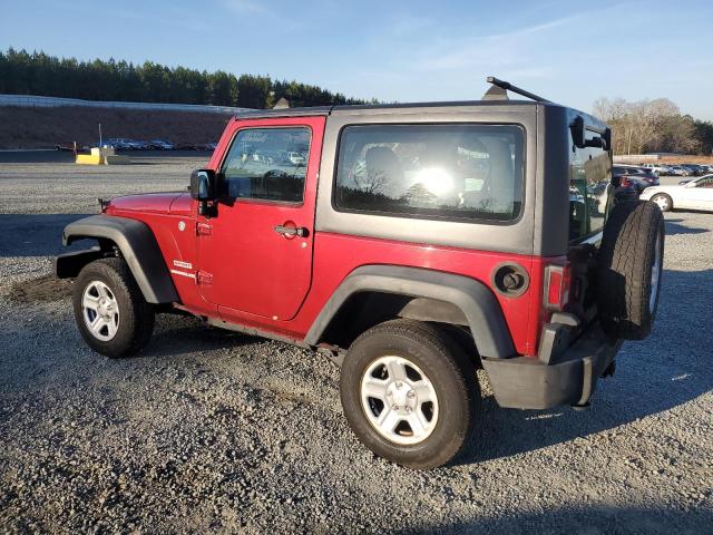 JEEP WRANGLER S 2012 burgundy 2dr spor flexible fuel 1C4AJWAG5CL287001 photo #3