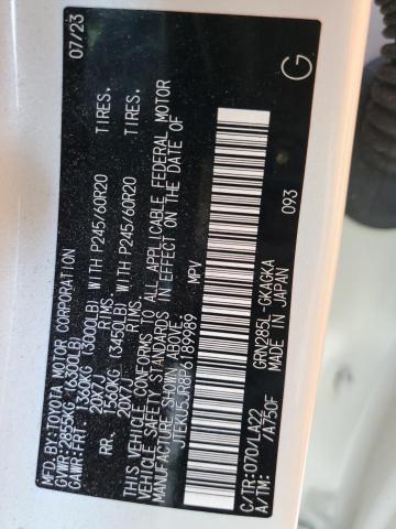 2023 TOYOTA 4RUNNER LI JTEKU5JR8P6189989
