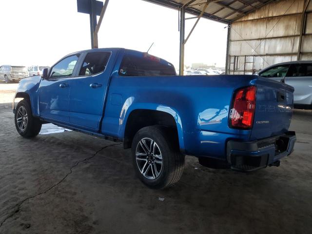 CHEVROLET COLORADO 2021 blue  gas 1GCGSBENXM1188504 photo #3