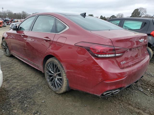 Vin: kmhgn4jbxju228035, lot: 44047495, genesis g80 sport 20182