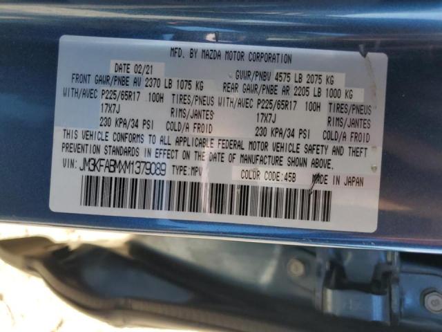 2021 MAZDA CX-5 SPORT - JM3KFABMXM1379089