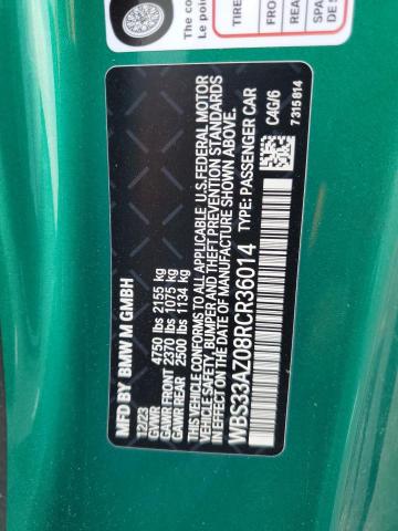 2024 BMW M4 COMPETI WBS33AZ08RCR36014