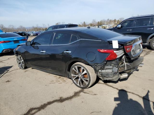 NISSAN MAXIMA 3.5 2017 black sedan 4d gas 1N4AA6AP3HC377342 photo #3