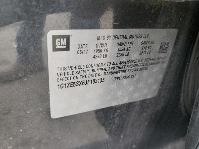 2018 CHEVROLET MALIBU PRE 1G1ZE5SX6JF102135