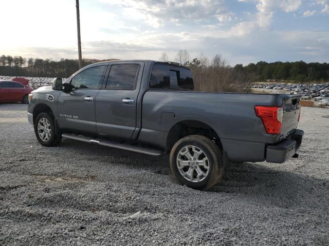 NISSAN TITAN XD S 2016 gray crew pic diesel 1N6BA1F29GN515240 photo #3