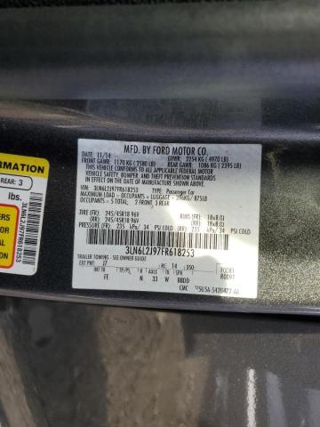 2015 LINCOLN MKZ - 3LN6L2J97FR618253