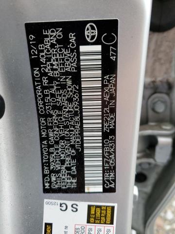 2020 TOYOTA COROLLA LE - JTDEPRAE8LJ093672