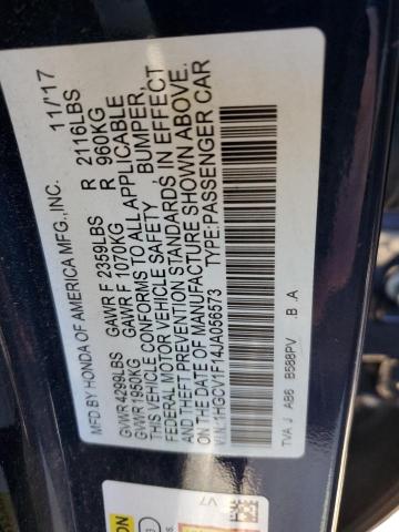 2018 HONDA ACCORD LX - 1HGCV1F14JA056573