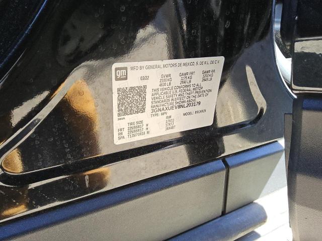 2022 CHEVROLET EQUINOX LT 3GNAXUEV8NL203179