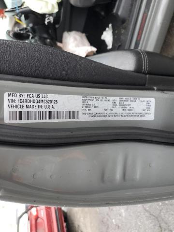 2021 DODGE DURANGO GT - 1C4RDHDG4MC520126