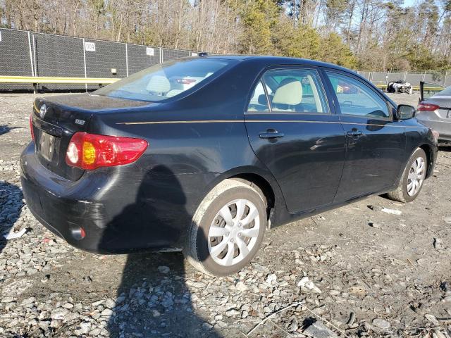 TOYOTA COROLLA BA 2009 black  gas 2T1BU40E99C001148 photo #4