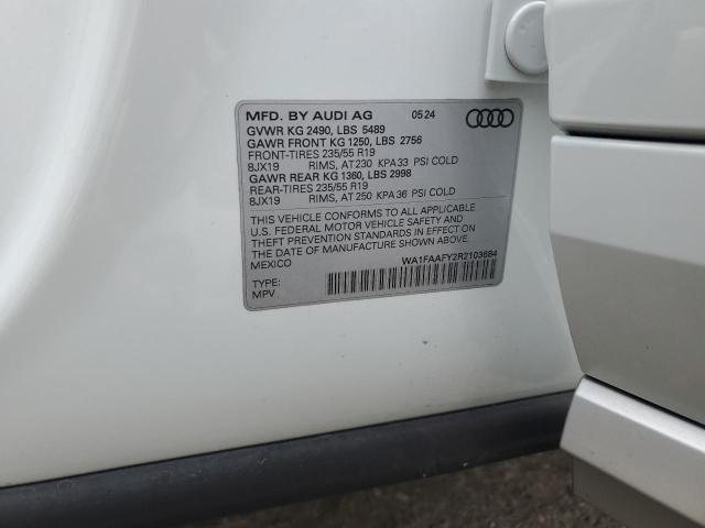 2024 AUDI Q5 PRESTIG - WA1FAAFY2R2103684