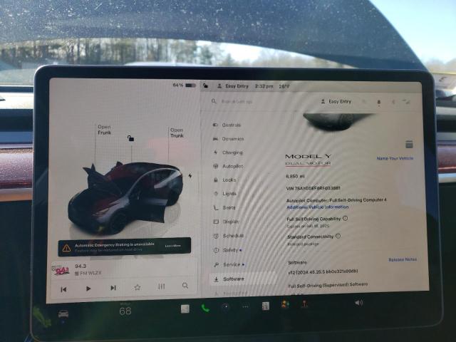 2024 TESLA MODEL Y - 7SAYGDEF6RF033881