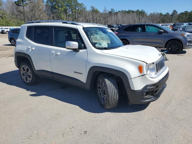 Vin: zaccjbdb4jph05509, lot: 47372795, jeep renegade limited 20184