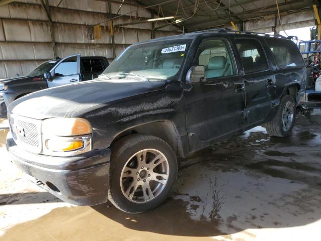 GMC DENALI XL 2002 black  gas 1GKFK66UX2J186536 photo #1