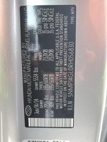 2024 HYUNDAI SANTA FE S - 5NMP14GL0RH056830