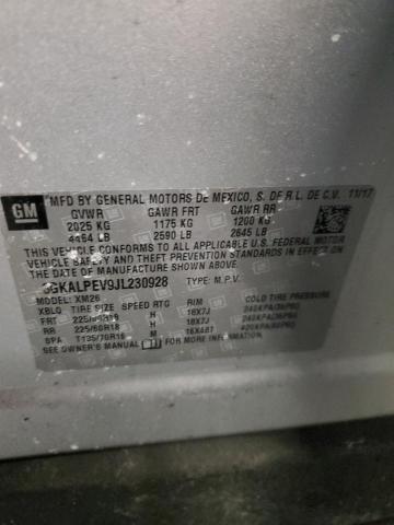 2018 GMC TERRAIN SL - 3GKALPEV9JL230928