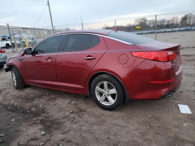 2015 Kia Optima Lx red null gas 5XXGM4A70FG493854 photo #3
