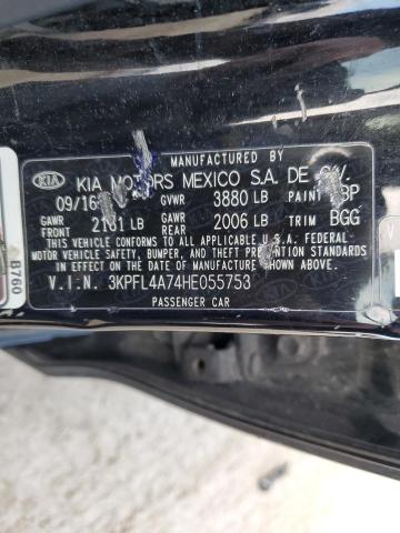 2017 KIA FORTE LX - 3KPFL4A74HE055753