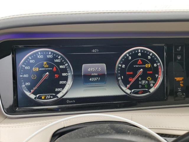 2017 MERCEDES-BENZ S 65 AMG WDDUG7KB3HA329677
