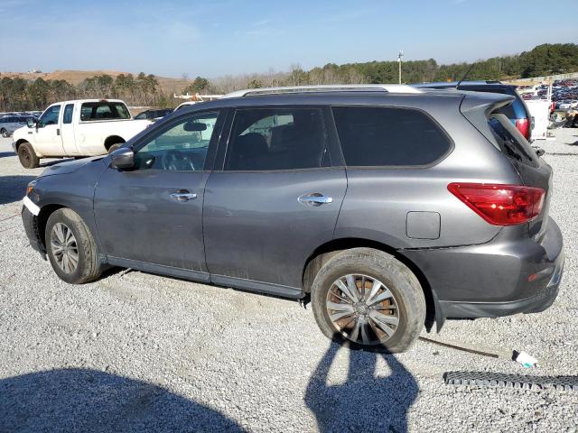 NISSAN PATHFINDER 2018 gray  gas 5N1DR2MM9JC621474 photo #3