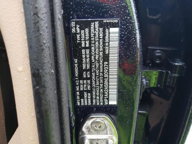 2022 PORSCHE MACAN - WP1AA2A58NLB09379