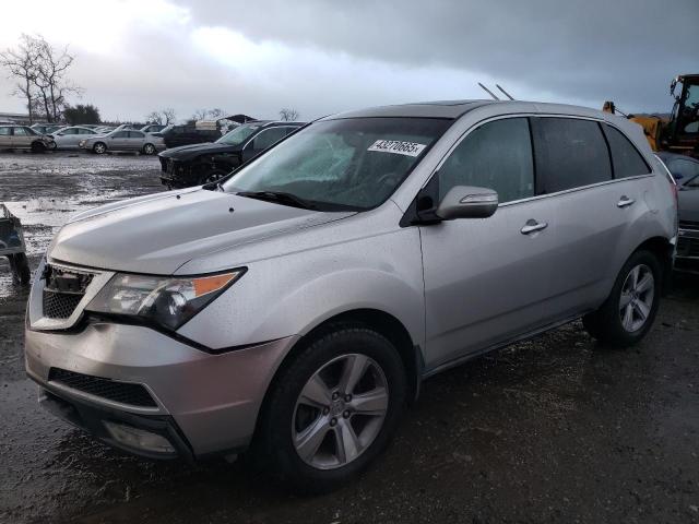 ACURA MDX TECHNO 2013 silver  gas 2HNYD2H33DH515748 photo #1