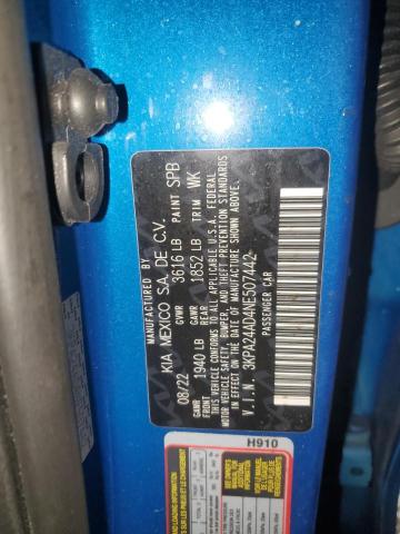 2022 KIA RIO LX - 3KPA24AD4NE507442
