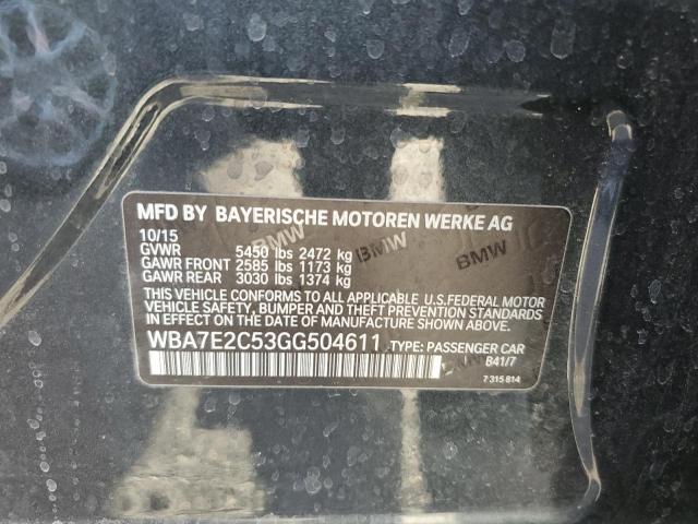 2016 BMW 740 I - WBA7E2C53GG504611