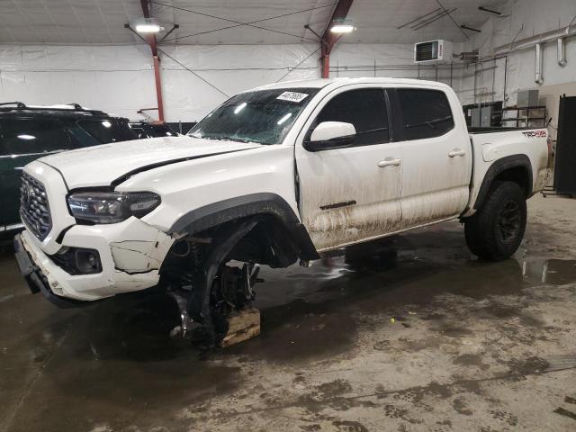 TOYOTA TACOMA DOU 2021 white  gas 5TFCZ5AN4MX258934 photo #1