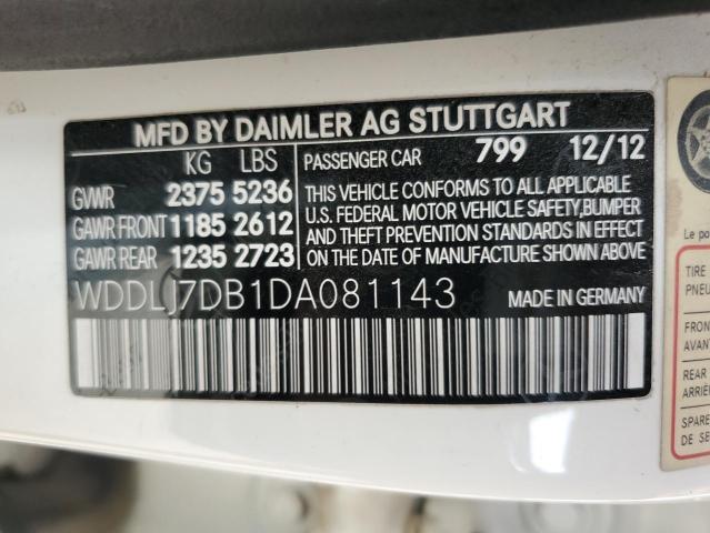2013 MERCEDES-BENZ CLS 550 - WDDLJ7DB1DA081143