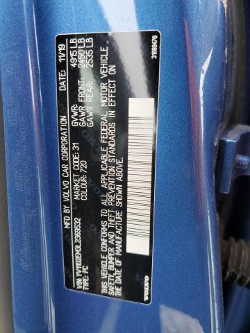 2020 VOLVO V60 T5 R-D YV1102EM3L2369532