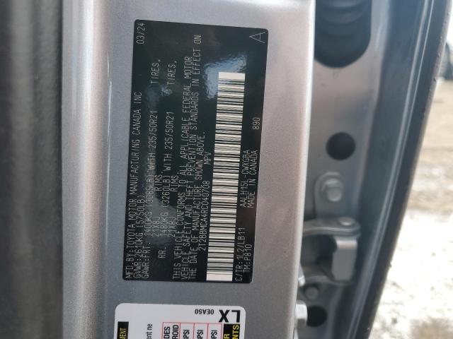 2024 LEXUS RX 350H BA - 2T2BBMCA4RC040708