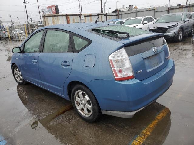 TOYOTA PRIUS 2008 blue hatchbac hybrid engine JTDKB20U387750299 photo #3