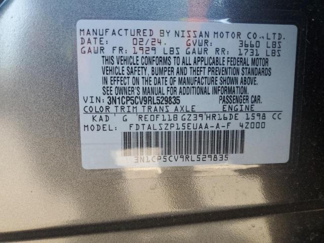 2024 NISSAN KICKS SV - 3N1CP5CV9RL529835