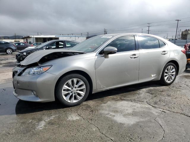 LEXUS ES 300H 2015 silver  hybrid engine JTHBW1GG9F2088056 photo #1