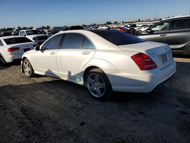 MERCEDES-BENZ S 550 4MAT 2013 white  gas WDDNG9EB8DA536930 photo #3