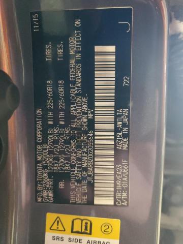 2016 LEXUS NX 200T BA - JTJBARBZ0G2055646