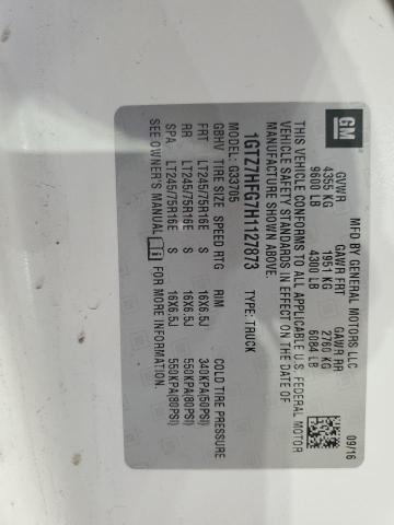 2017 GMC SAVANA G35 1GTZ7HFG7H1127873