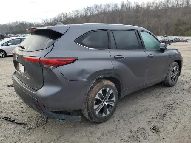 Vin: 5tdgzrah1ms041527, lot: 43322245, toyota highlander xle 20213