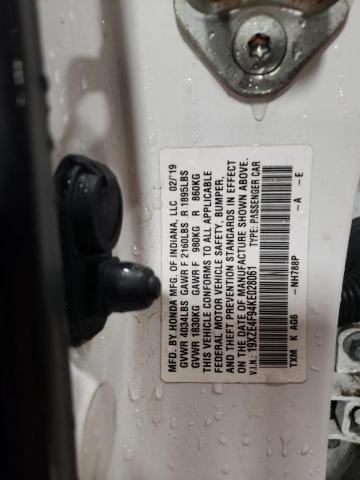 2019 HONDA INSIGHT TO 19XZE4F94KE028061