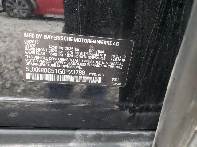 2016 BMW X5 XDRIVE3 - 5UXKR0C51G0P23788