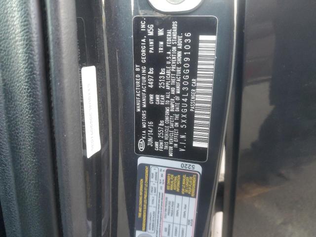 2016 KIA OPTIMA EX - 5XXGU4L30GG091036
