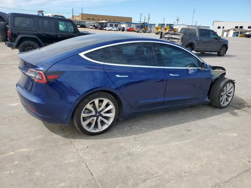 Vin: 5yj3e1ea8jf076607, lot: 47301055, tesla model 3 20183