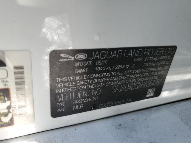 2017 JAGUAR XE PREMIUM SAJAD4BGXHA954787