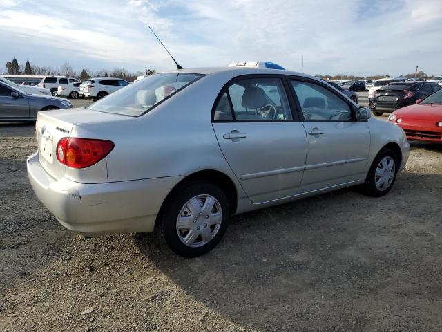 TOYOTA COROLLA CE 2003 silver  gas JTDBR32EX32006518 photo #4