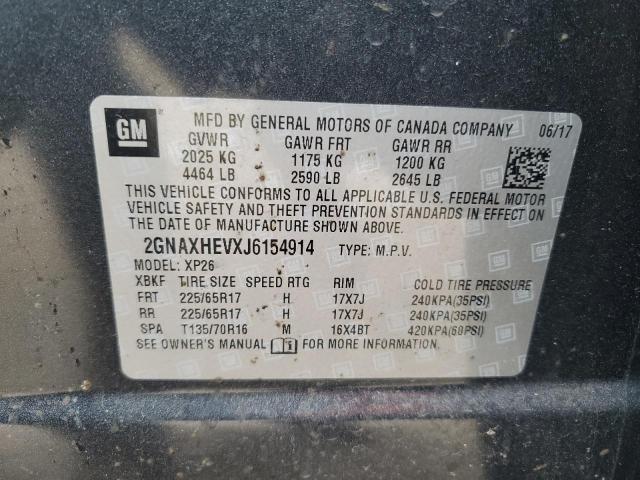 2018 CHEVROLET EQUINOX LS - 2GNAXHEVXJ6154914