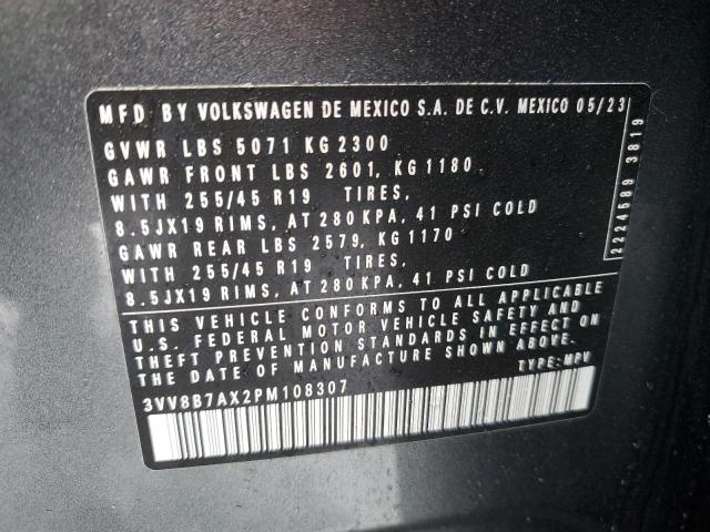 2023 VOLKSWAGEN TIGUAN SE - 3VV8B7AX2PM108307